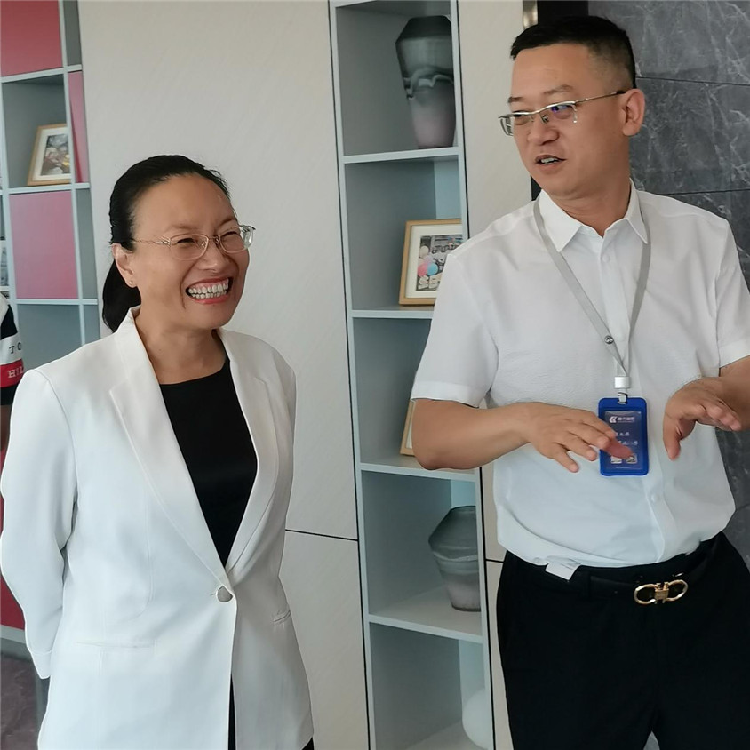 区领导莅临指导，，，，，，，，合作助力自贸港